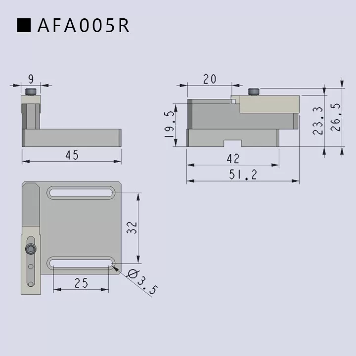 光纤阵列夹具AFA005(图3)