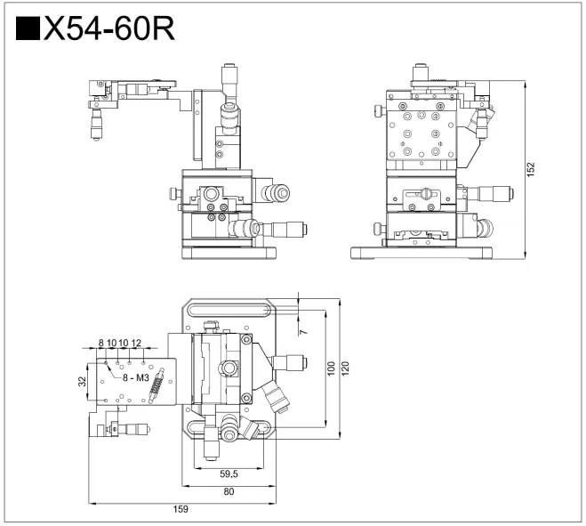 五维调整架 X54-60L/R (图2)