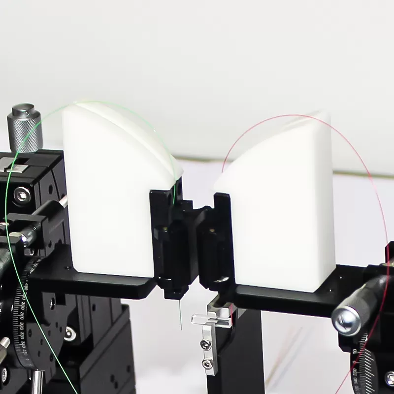 垂直裸纤夹具 F-OPF007