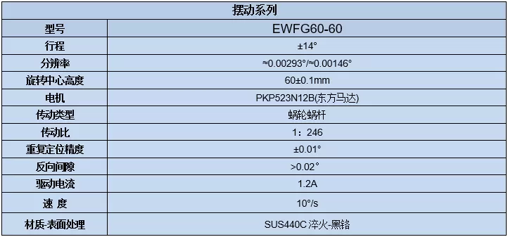 电动角位位移台 EWFG60-60(图7)