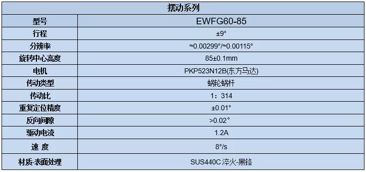 电动角位位移台 EWFG60-85(图7) 电动角位位移台 EWFG60-85(图7)