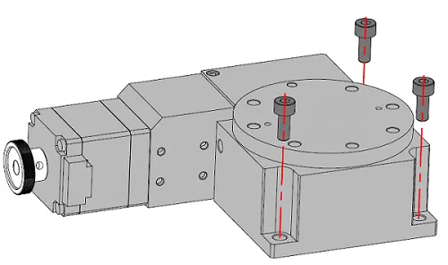 电动旋转调整架 ESFR11-60(图3)