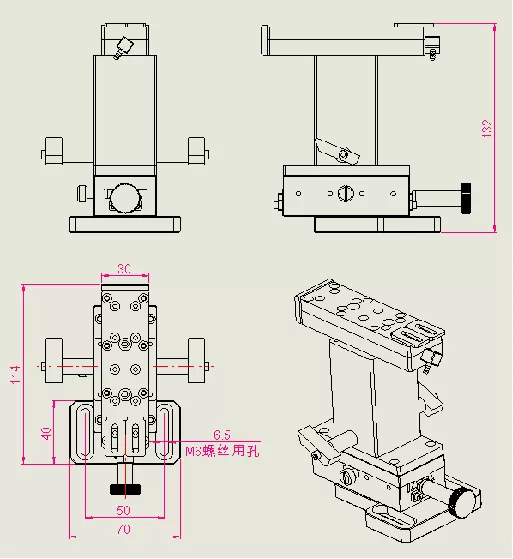 硅片吸附夹具 WCC020(图3)