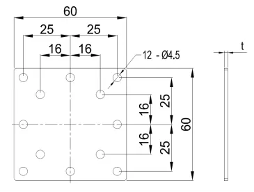 调整块 60系列(图1)
