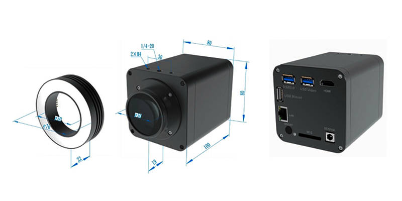 连续电动变倍自动对焦数码显微镜 FTS-AFDM512(图3) 连续电动变倍自动对焦数码显微镜 FTS-AFDM512(图3)