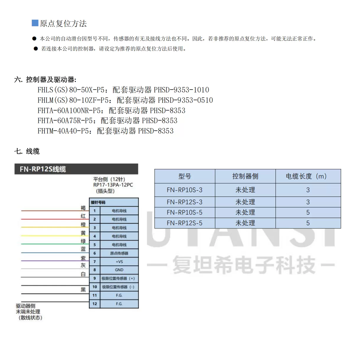 电动六轴调整架FTSA6000-L/R(图6)