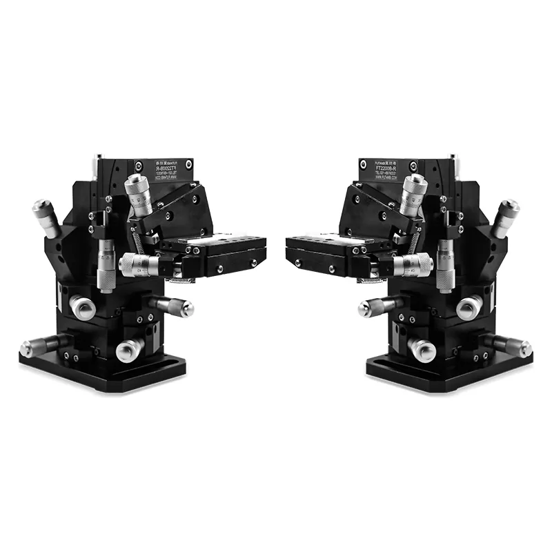 六维调整架光纤与波导精密对准应用（X/Y/Z/θx/θy/θ