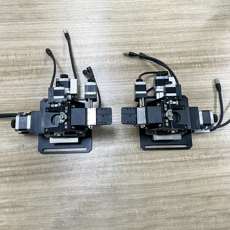 光模块生产六维调整架定位应用（光学器件封装过程精准校准）